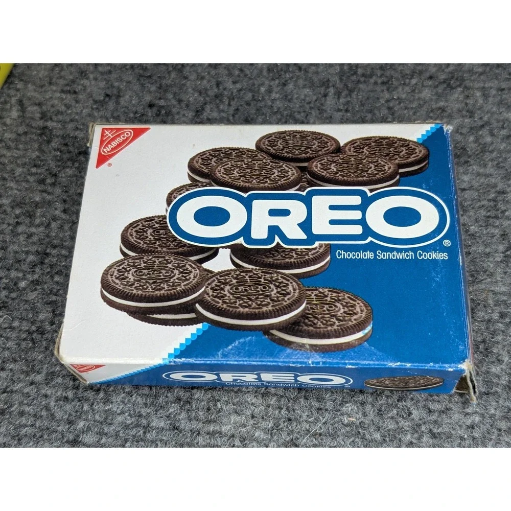 Lot Of 5 Vintage Nabisco Cookie‎ Boxes EMPTY For Play Kitchen OREO TEDDY GRAHAMS